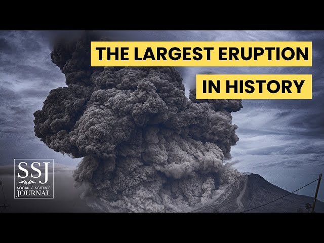 The Largest Supervolcanic Eruption in History | 1815 Mt. Tambora Eruption