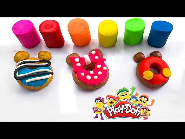 "Crafting Colorful Donuts: Play-Doh Donut Creations" @LetsDraw-i8f