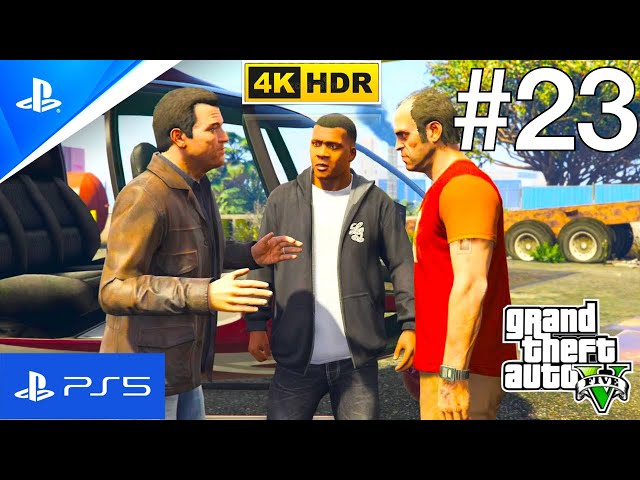 Three's Company Rescue Ferdinand Kerimov GTA V GAMEPLAY WALKTHROUGH #23 4K 60FPS HDR Ultra HD #gta5