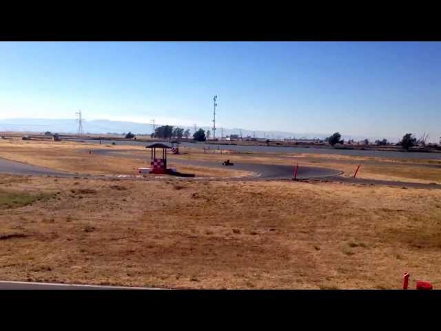 A lap of Dixon kart track by my 4 year old