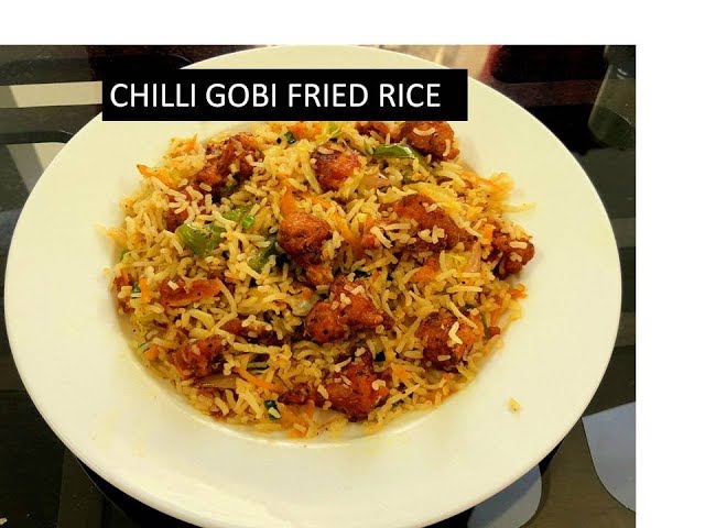 Chilli GOBI FRIED RICE | EASY TO MAKE | Deepskitchen