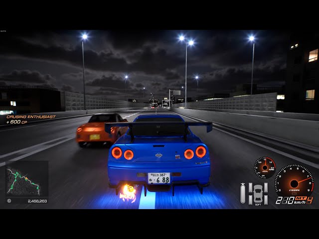 Shuto Expressway Gameplay at over 320kmh in Tokyo Xtreme Racer 2025