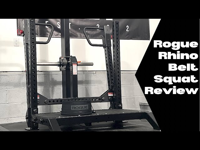 Rogue Rhino Belt Squat Review