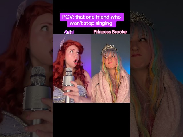 POV: That one friend who won't stop singing (lol dolls) #loldolls #thelittlemermaid #pov #shorts