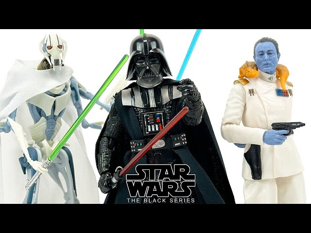 Star Wars Black Series Masters of Evil 3-Pack Review!