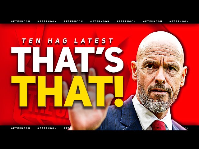 Ten Hag STAYS! Man Utd News