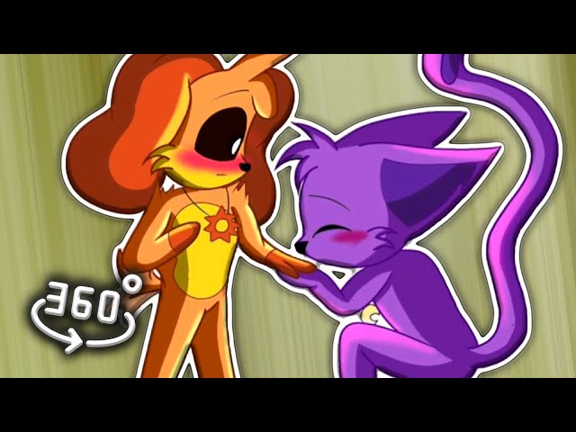 🌟360°Catnap x Dogday Kisses and Cuddles | Poppy Playtime Chapter 3 | Comic Dub