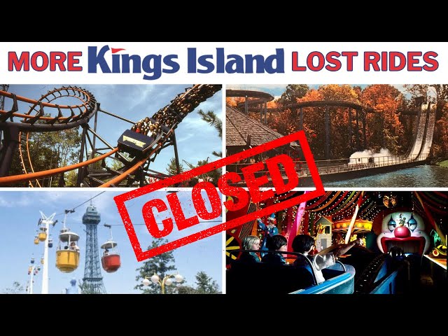 10 MORE Lost Rides of Kings Island REVEALED