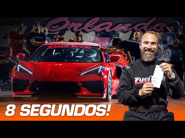 The behind the scenes of the FIRST C8 Corvette to the 8 seconds! (English Subtitles)