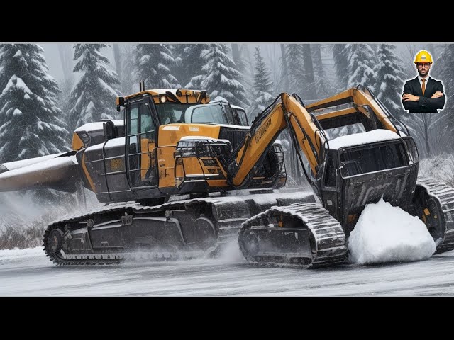 20 Incredible Winter Warriors of Heavy Machinery the coolest