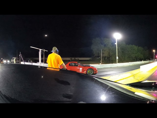 RX7 FD vs VW GTI Mk7.5 at the Drag Strip #littleriver