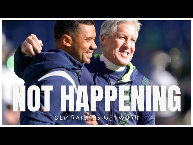 #Raiders| REPORT 🚨 Russell Wilson/Pete Carroll Reunion NOT Happening In Las Vegas |