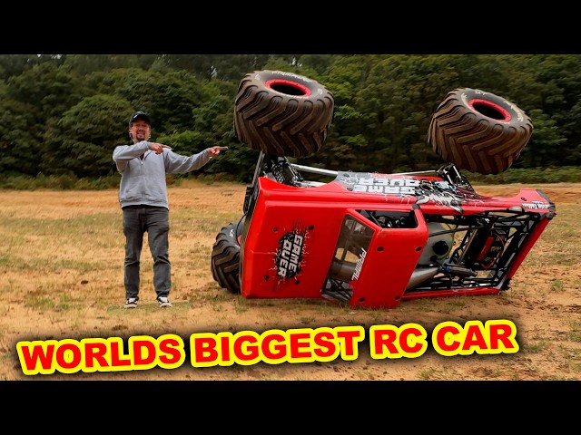 Worlds Biggest RC Car FAIL