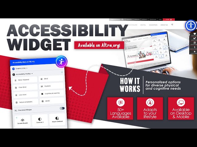 Meet Altra's Accessibility Widget