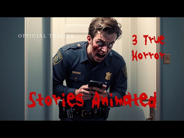 #horror 3 True Horror Stories Animated ( Crawl Space,Midnight Visitor,Stranger in the Closet )