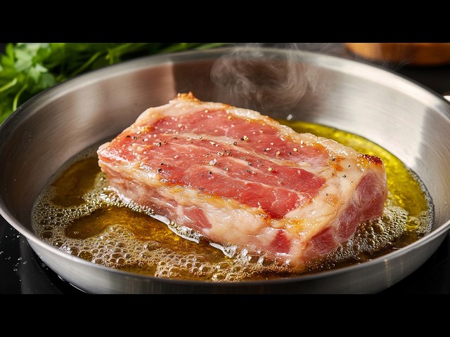 Discover the brilliant trick of a Korean chef for tender pork!