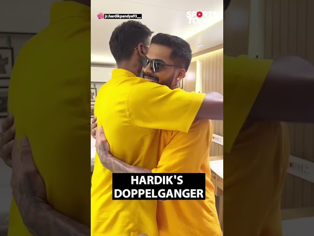 Double Trouble: Hardik Pandya meets his lookalike - Who did it better?  |Sports Today