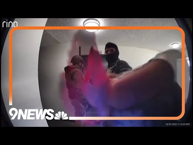 Federal agents cover Ring security camera during Denver ICE raids