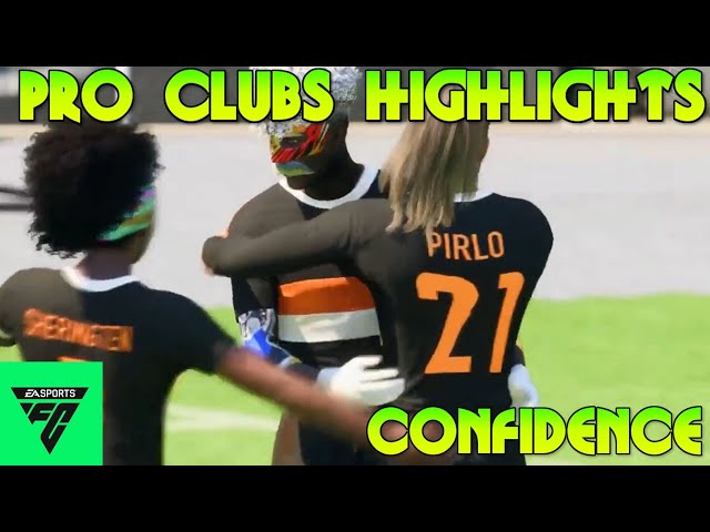 EAFC24 Pro Clubs Highlights - Confidence