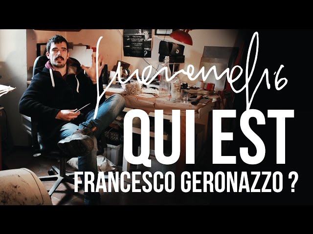 Qui est Francesco Geronazzo?