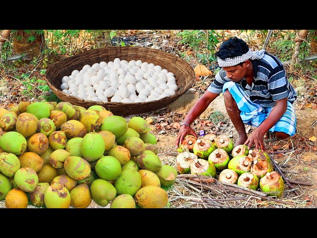 Infamous Sweet Green Coconut Egg Recipe | Village Cooks