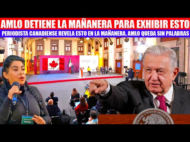 😦MIRA:AMLO no podia creer esta tremenda revelación, periodista saca todo a la luz,AMLO la abraza