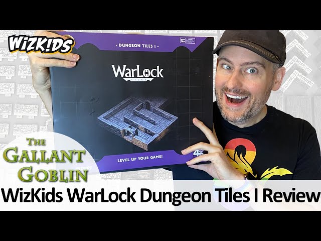 WarLock Tiles: Dungeon Tiles I Review - WizKids Prepainted Miniature Terrain