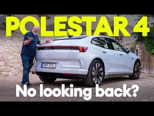 FIRST DRIVE: Polestar 4 - has the Tesla Model 3 met its match? | Electrifying