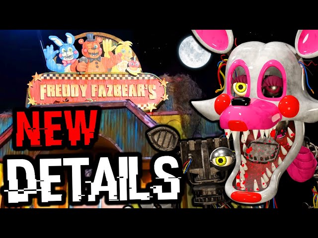 FNAF 2 MOVIE MANGLE SCENE LEAKED... (Withered Animatronics, Pizzeria Interior, Set Photos)