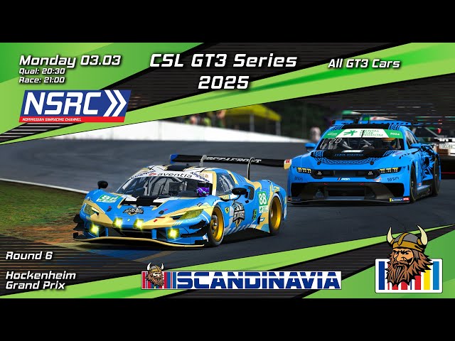 CSL GT3 Series Round 6 (Finale) at Hokenheim Grand Prix