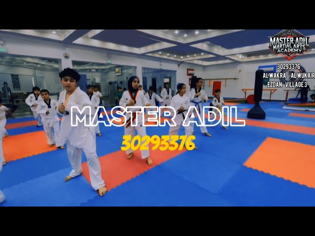 📍 Ezdan Village 3, Al Wakra, Al Wukair, Qatar 📞 30293376 Master Adil’s Martial Arts Academy