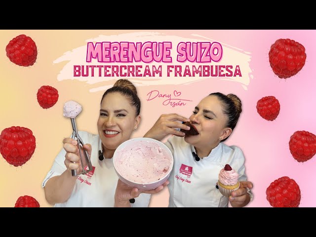 Merengue Suizo Buttercream Frambuesa