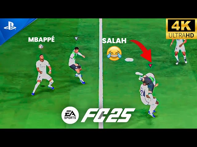 Liverpool vs Real Madrid | Crazy Mohamed Salah Goals | EAFC 25 4K [60FPS]