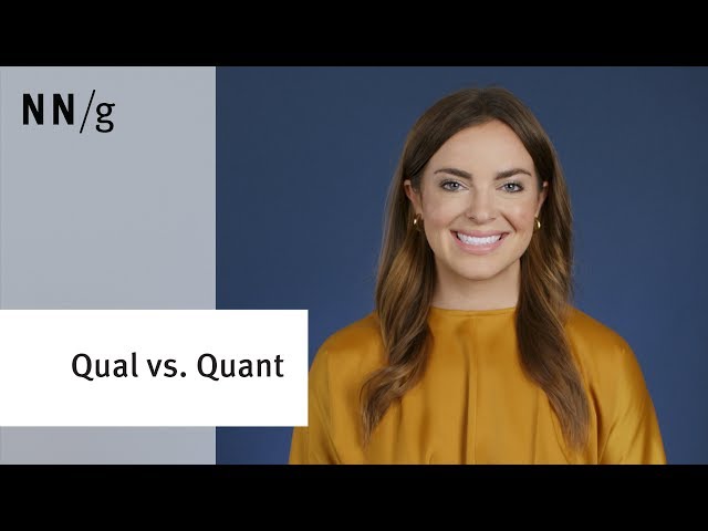 Comparing Qualitative and Quantitative UX Research