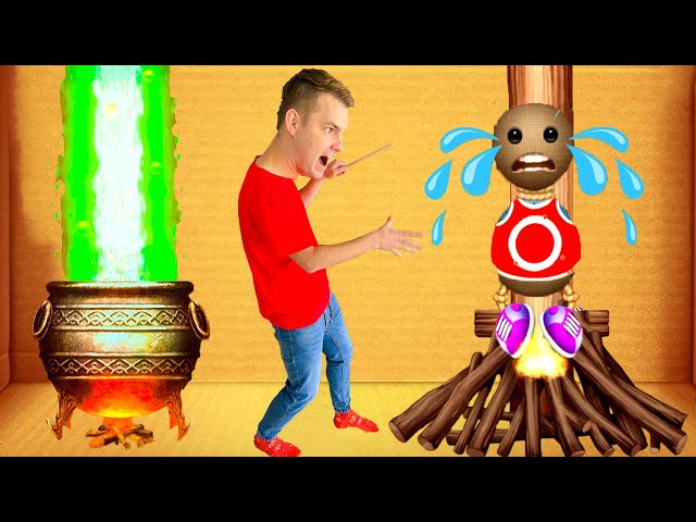 MY FRIEND KICK THE BUDDY IN REAL - NEW SUPER WEAPON AND FUNNY GAMES