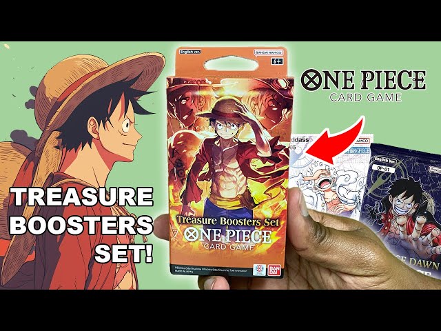 Let’s Open the Treasure Booster Set! One Piece TCG OP01 - OP05!