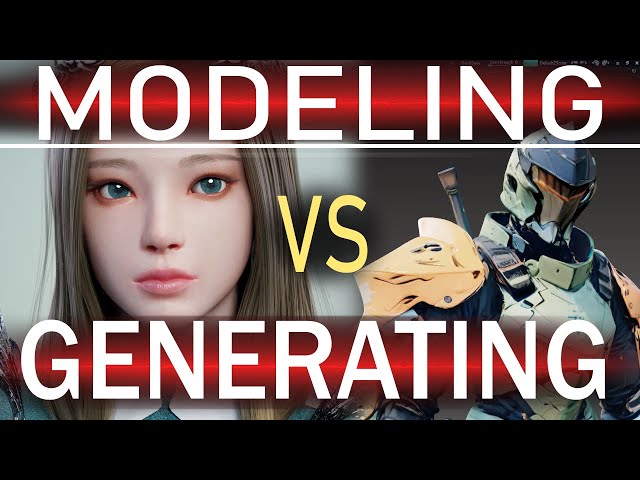 Modeling vs Kitbashing/Generating