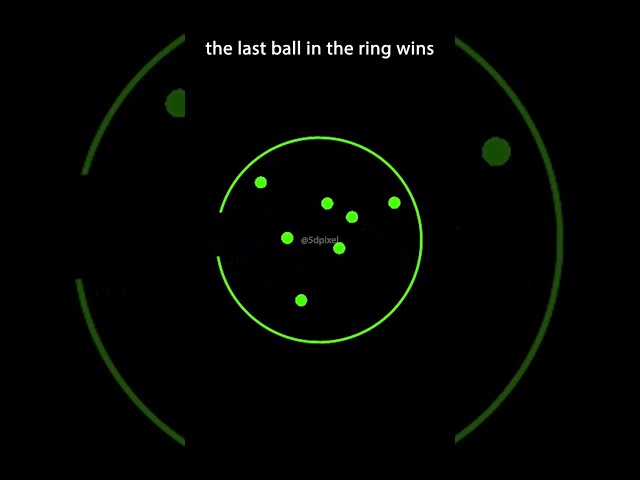 The last ball in the ring wins  #viral #satisfying