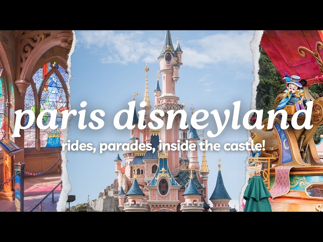 Disneyland Paris iPhone Vlog ❤️ | Rides, Parade, Inside the Castle 🏰✨