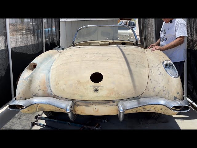 1958 and 1954 C1 Corvette’s restoration! Extreme builder Gordon Tronson show’s his newest project.