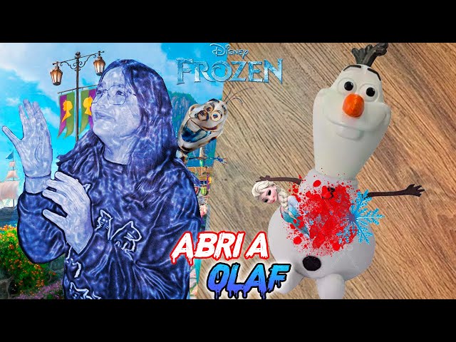 ABRÍ  a OLAF de FRONZEN y me ME CONGELO el ALMA 💀❄️ | Isa Bunny 🐰💙