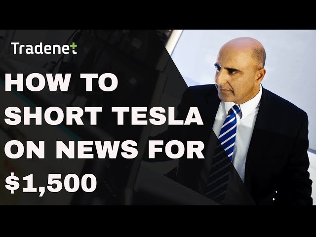 How to short TESLA on news for $1,500!