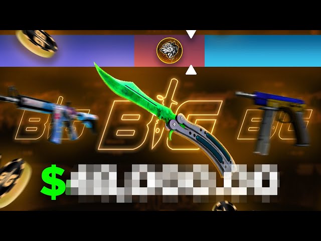 We Won This BUTTERFLY EMERALD With a 9% CHANCE?! - CSGOBIG