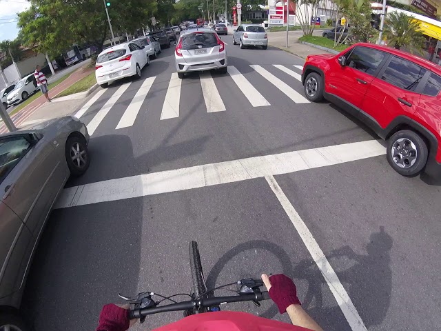 Descendo São Gualter e indo pra USP de MTB