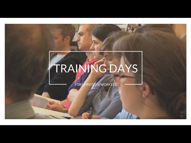 Training Days for Christian Workers from Stewardship