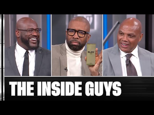 Kenny Couldn't Get Away From Shaq's Cologne Attack 😂 | NBA on TNT