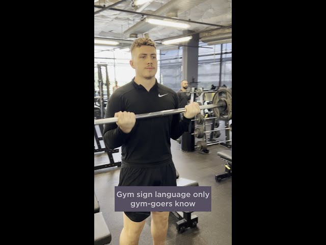 Gym sign language only gym-goers know 🤪