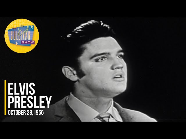 Elvis Presley "Love Me Tender" (October 28, 1956) on The Ed Sullivan Show