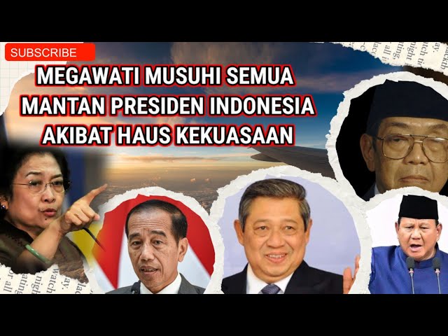 MEGAWATI SELALU NYINYIR ‼️ KRITIK SEMUA MANTAN PRESIDEN AKIBAT HAUS KEKUASAAN