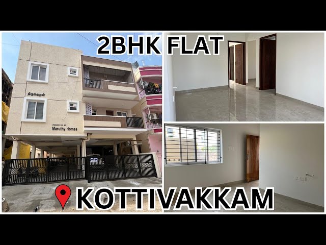 2BHK Flat for sale in ECR🤩/✨Kottivakkam near Thiruvanmiyur/adyar🔥